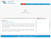 Tablet Screenshot of galaxyitech.com